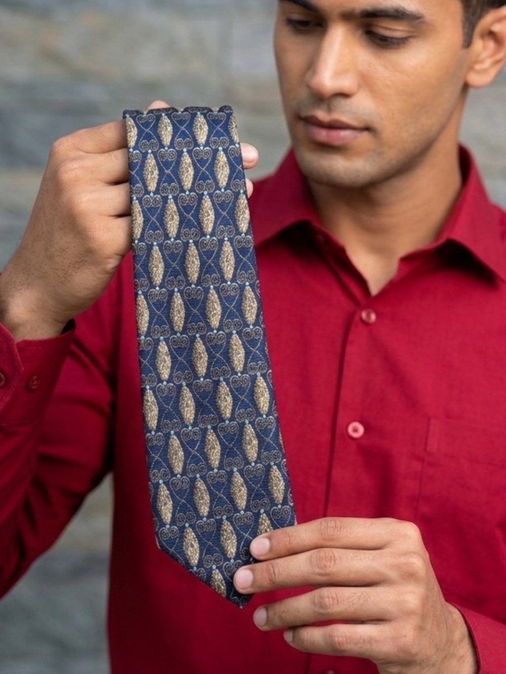 🆕 Valentino Italy Silk Tie